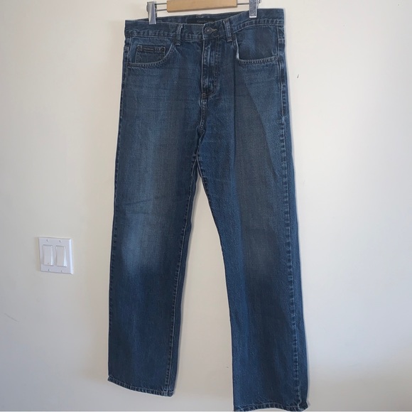 Calvin Klein Men's Relaxed Straight Fit Med Wash Jeans Size 34x31 - Picture 2 of 8